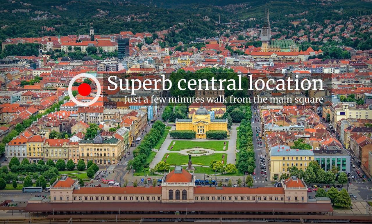 Markiz Luxury Apartments Zagreb Bagian luar foto